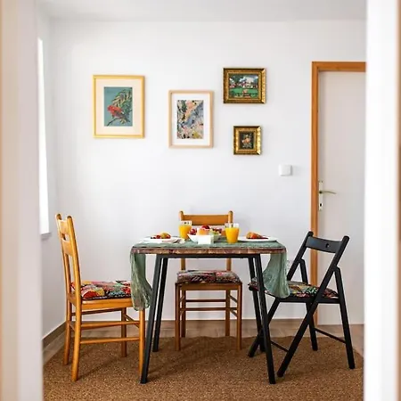 Rosy-terrace/partial Sea View/artistic & Peaceful Apartament Dubrownik